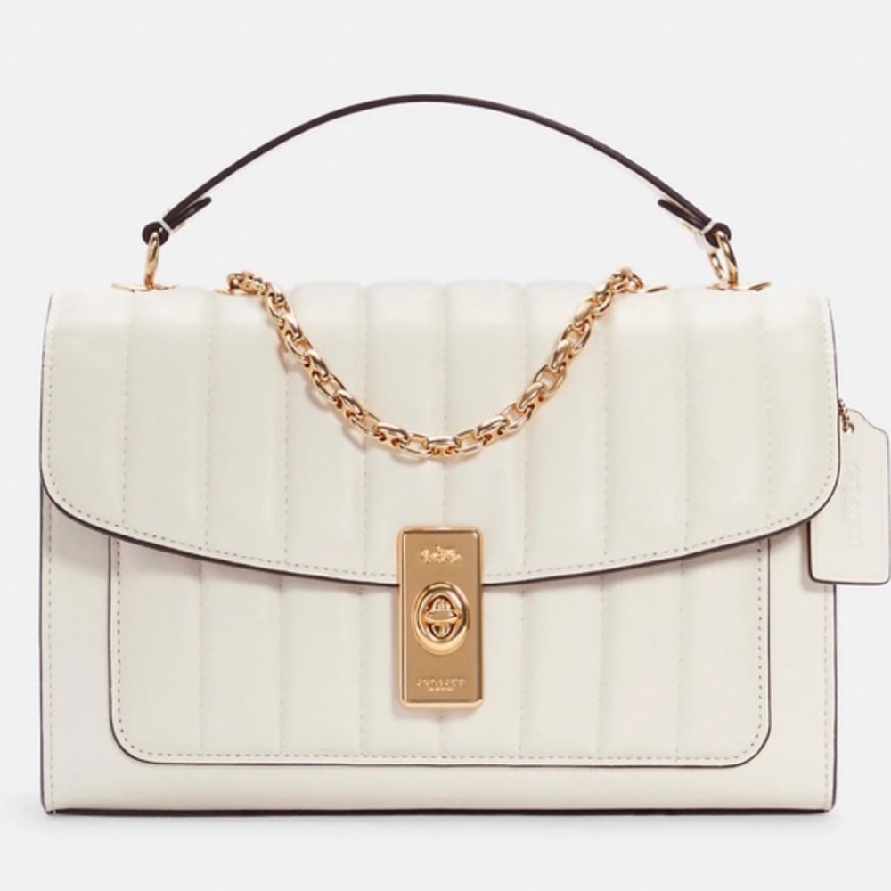 Coach Lane Shoulder Bag With Puffy Linear Quilting